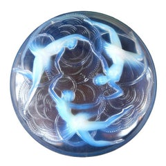 Verly glass bowl with dancers