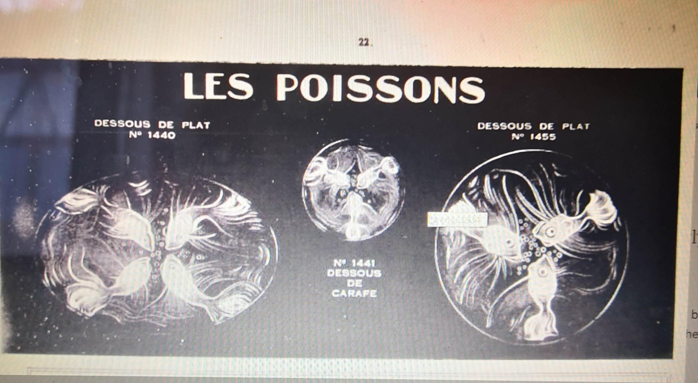 Posavasos de vidrio opalescente Verlys Glass, Francia, años 30 Art Déco en venta 13