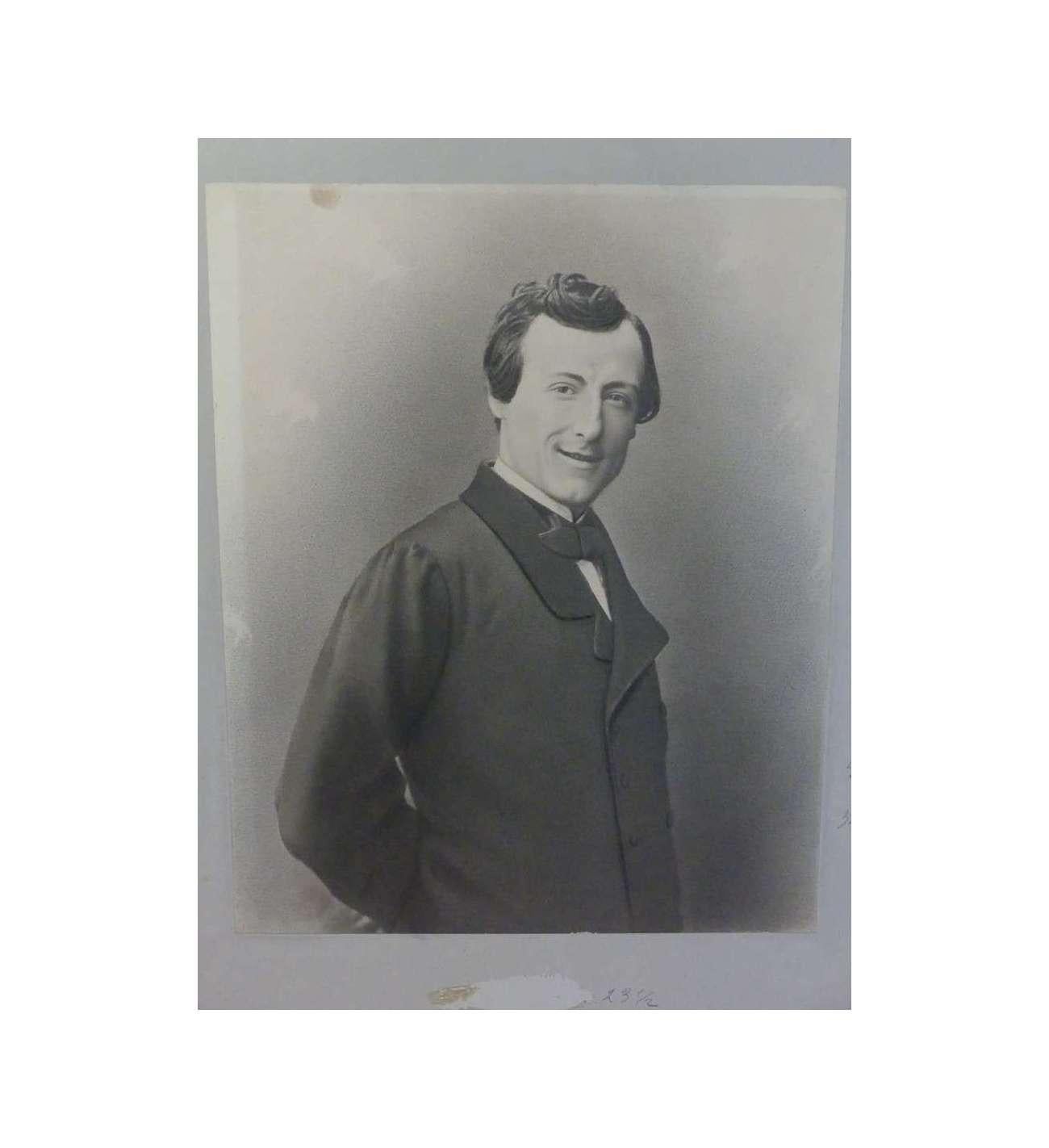 Silver plated bronze proof, Pierrot or mime Deburau by Vermare André César (1869 For Sale 6