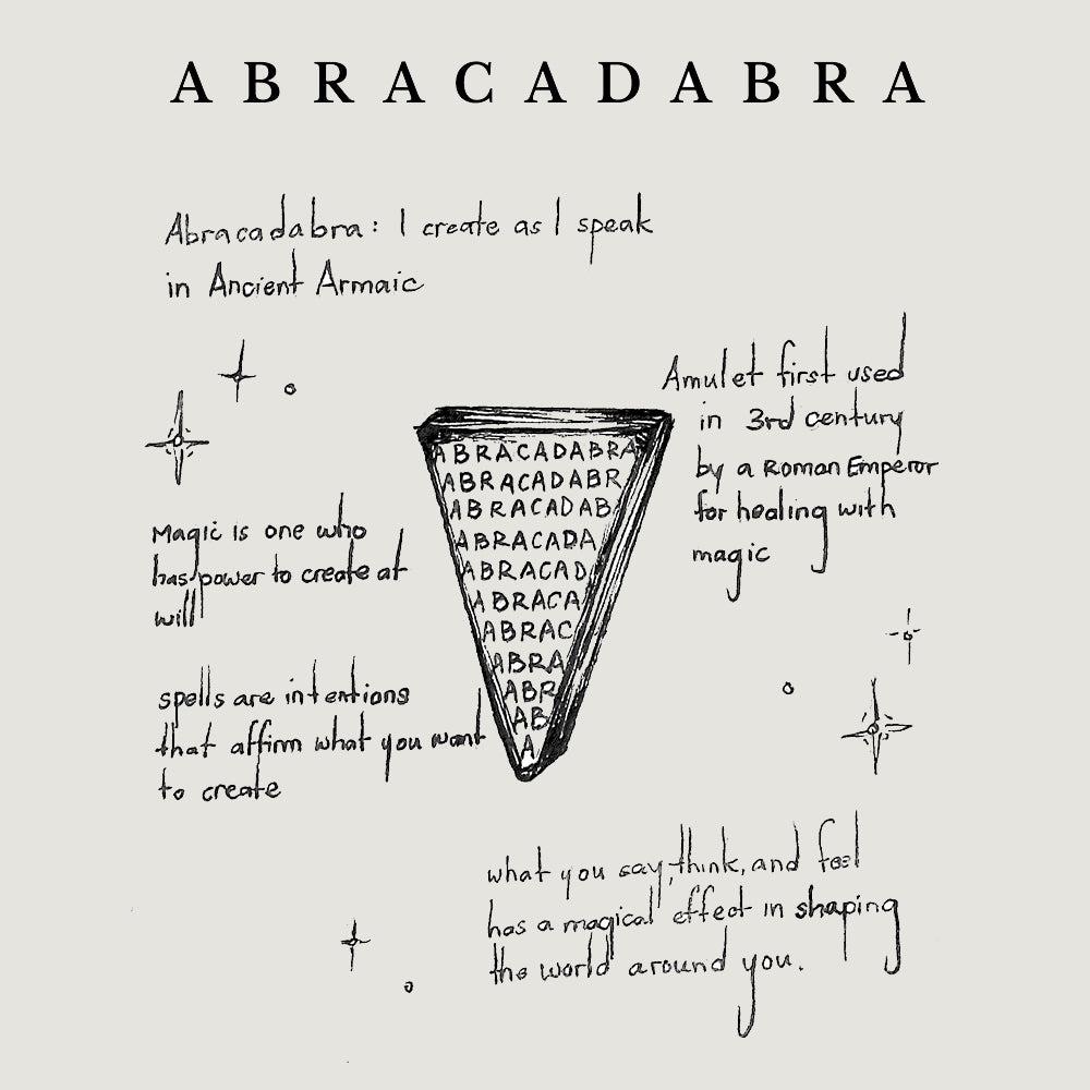 abracadabra spiritual meaning
