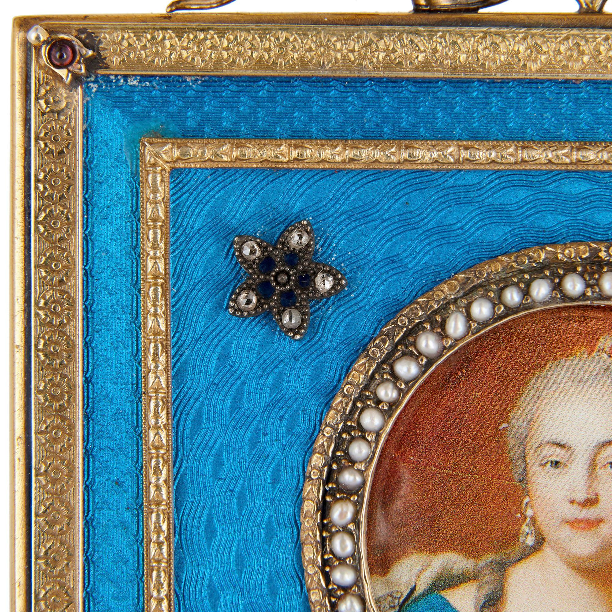 faberge picture frame