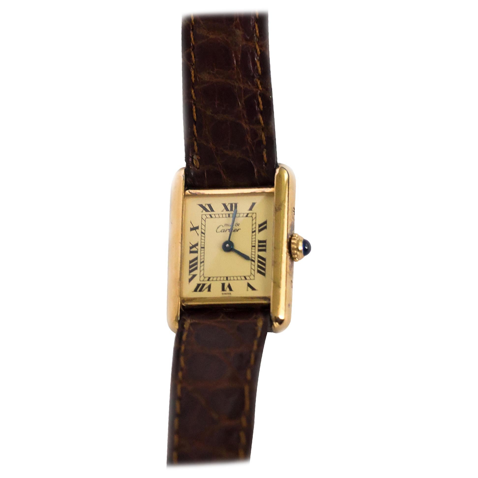 Vermeil Cartier Watch