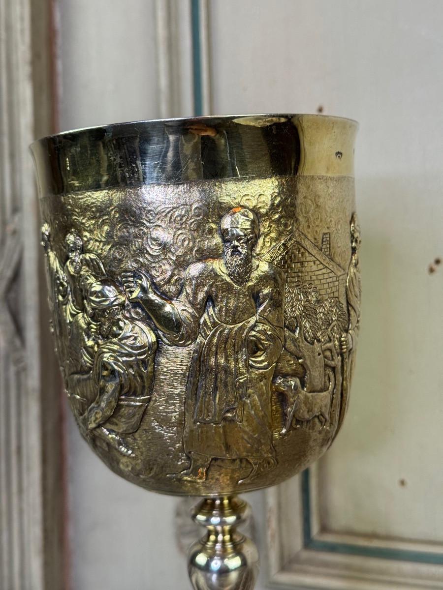 Vermeil Communion Cup, London City Hallmark, 1697 en venta 1