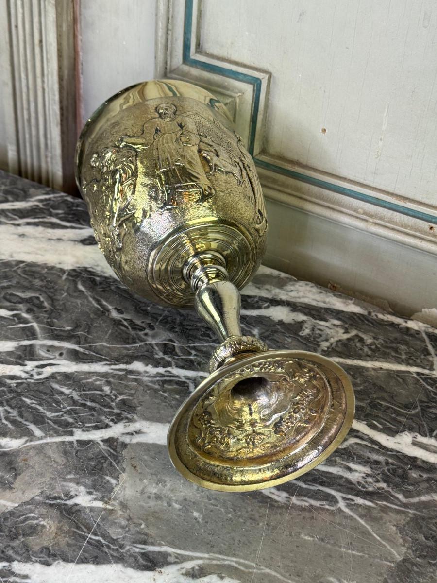 Vermeil Communion Cup, London City Hallmark, 1697 en venta 2