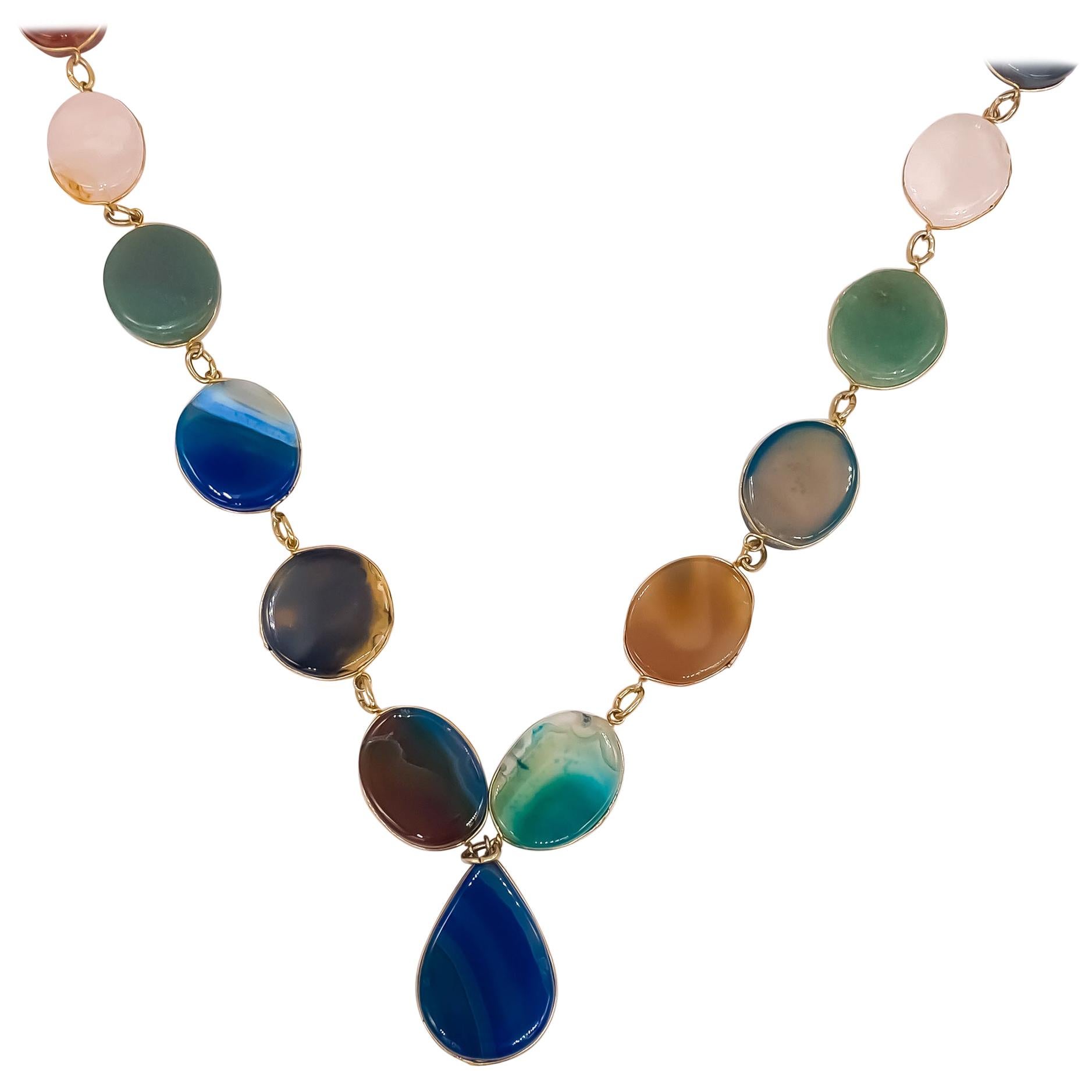 Multicolored Bead Necklace