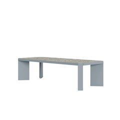 Vermilion Dining Table Handmade in Portugal By Porus Studio Sottsass Wood Veneer