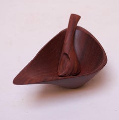 Ensemble salière et cuillère Vermillion d'Emil Milan