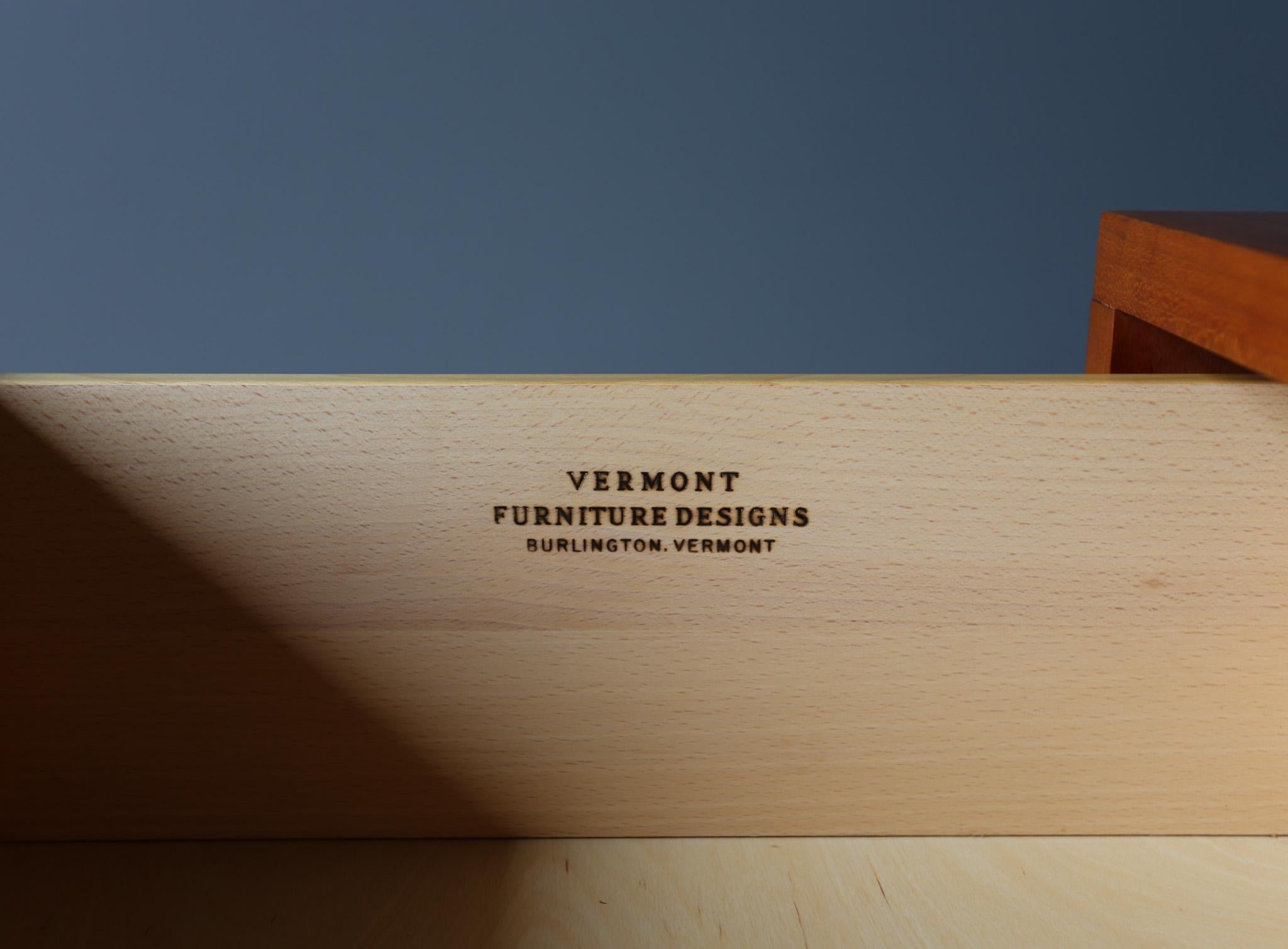 Vermont Furniture Designs Solid Cherry Wood Dresser, United States, 2008 15