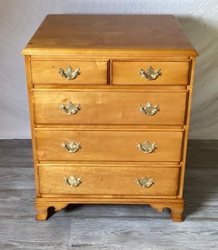 Vermont Solid Maple Chest of Drawers Bachelors Chest