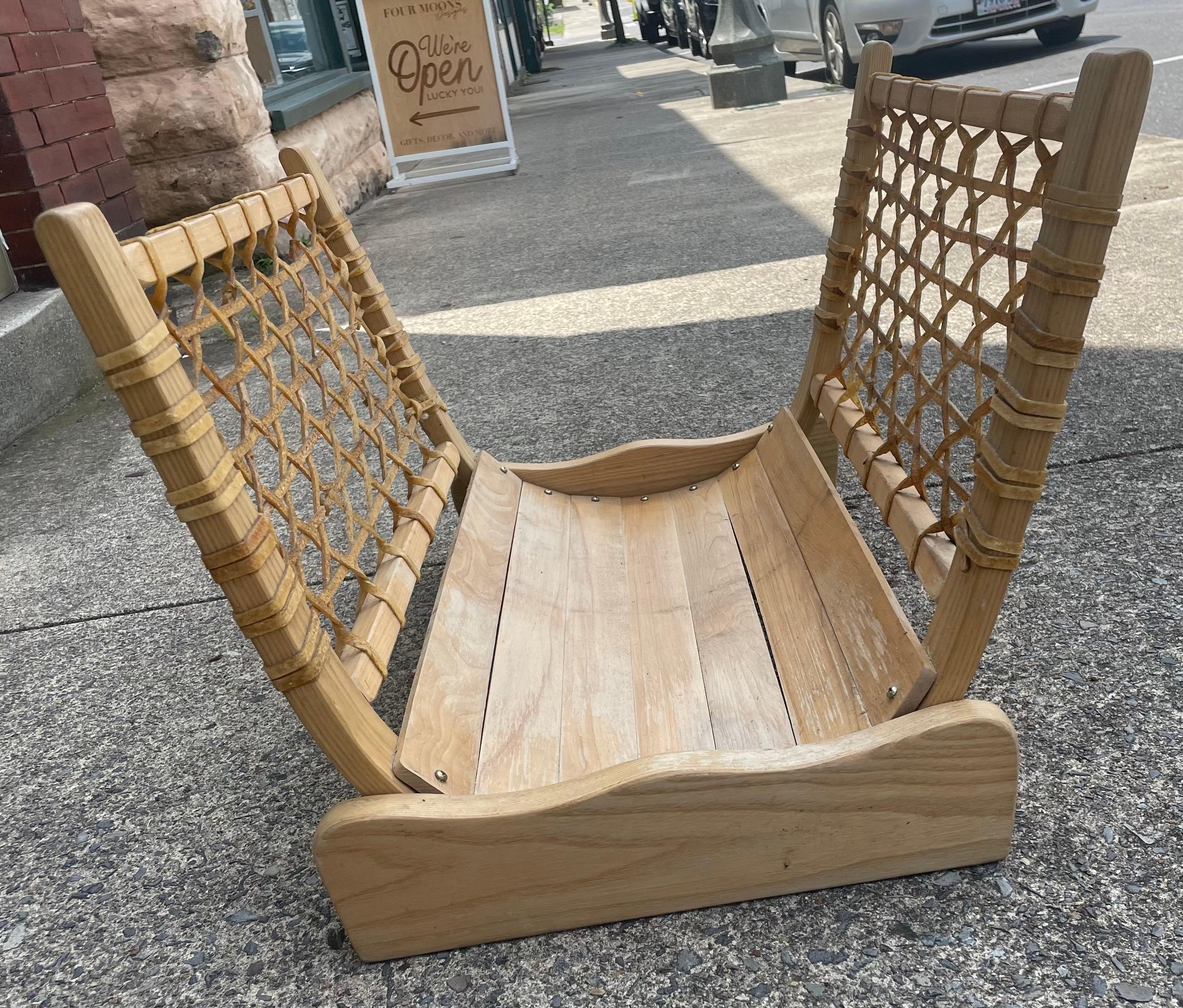 This is the perfect way to make your wood look attractive, organized and accessible at a firepit, outdoor fireplace or other rustic location. The holder is sizable enough to store wood for at least one night of warmth and is a great place to have