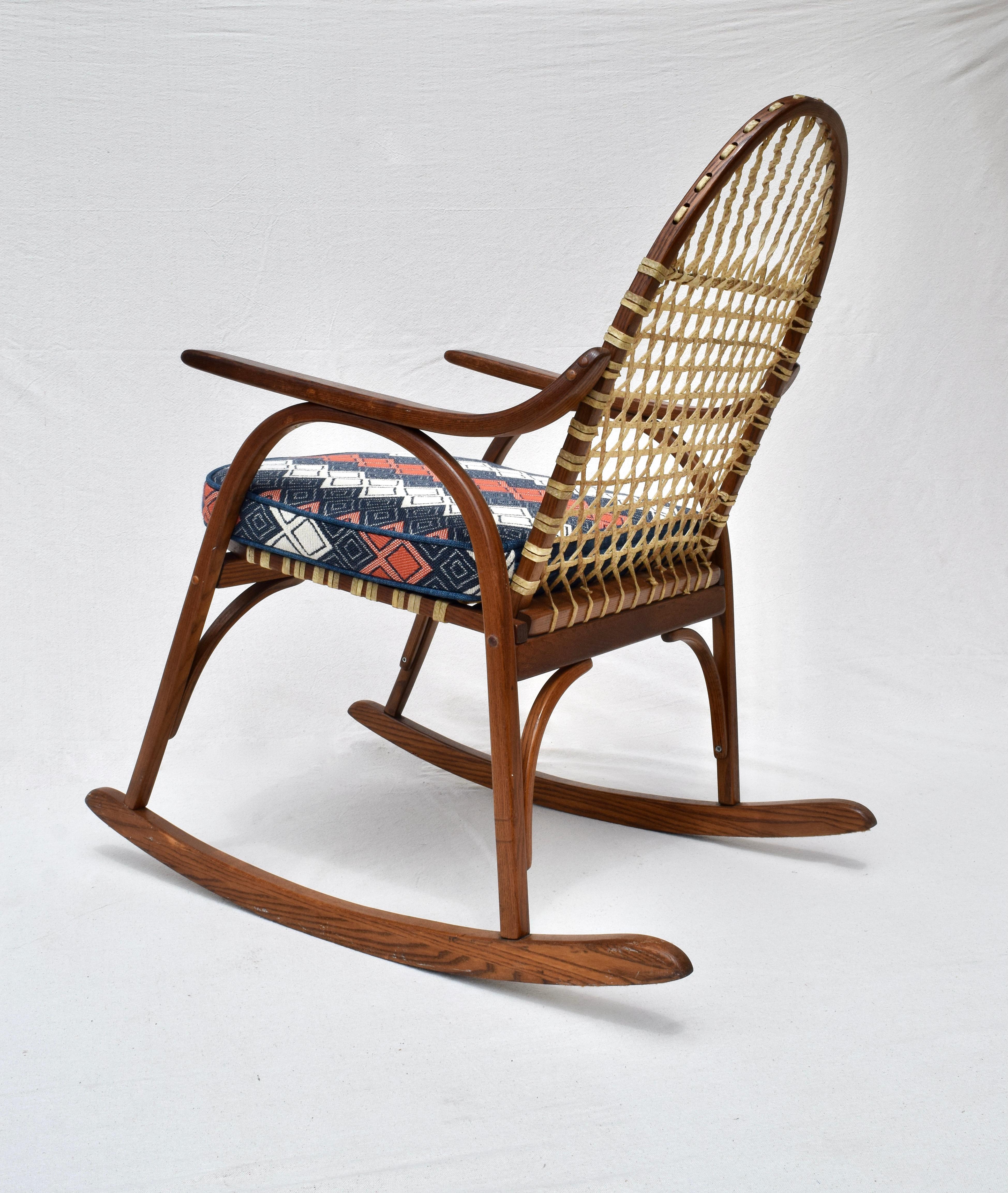 American Vermont Tubbs Snow Shoe Rocking Chair