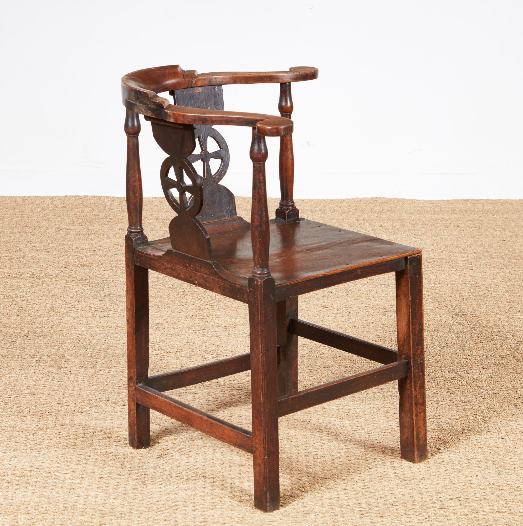 Vernacular English Corner Chair For Sale 6