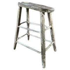 Antique Vernacular Lacing Stool