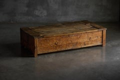 Vernacular Rustic Chest Coffee Table, France, 20th Century