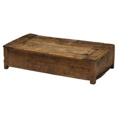 Vernacular Rustic Chest Coffee Table, France, 20th Century