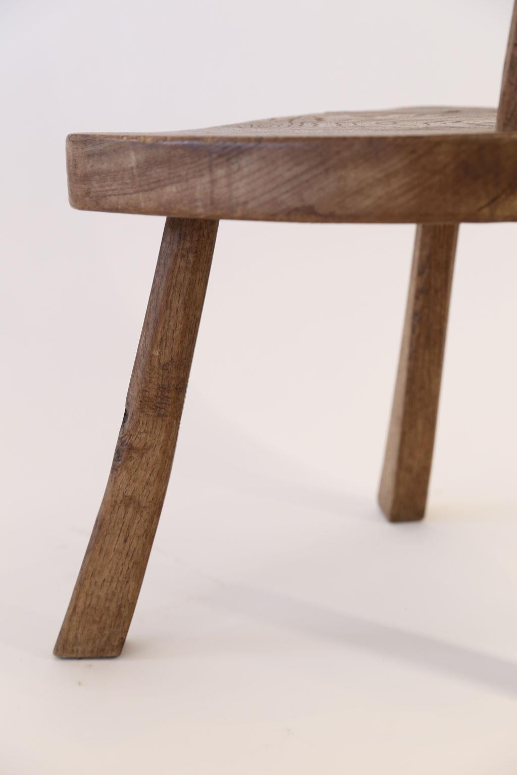 Stick Back Chair in Mid-Brown Oak 2