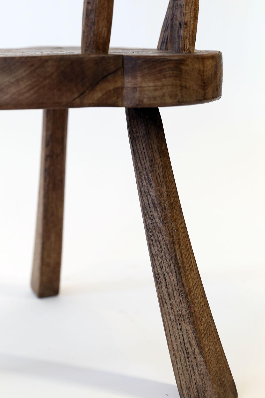 Stick Back Chair in Mid-Brown Oak 1