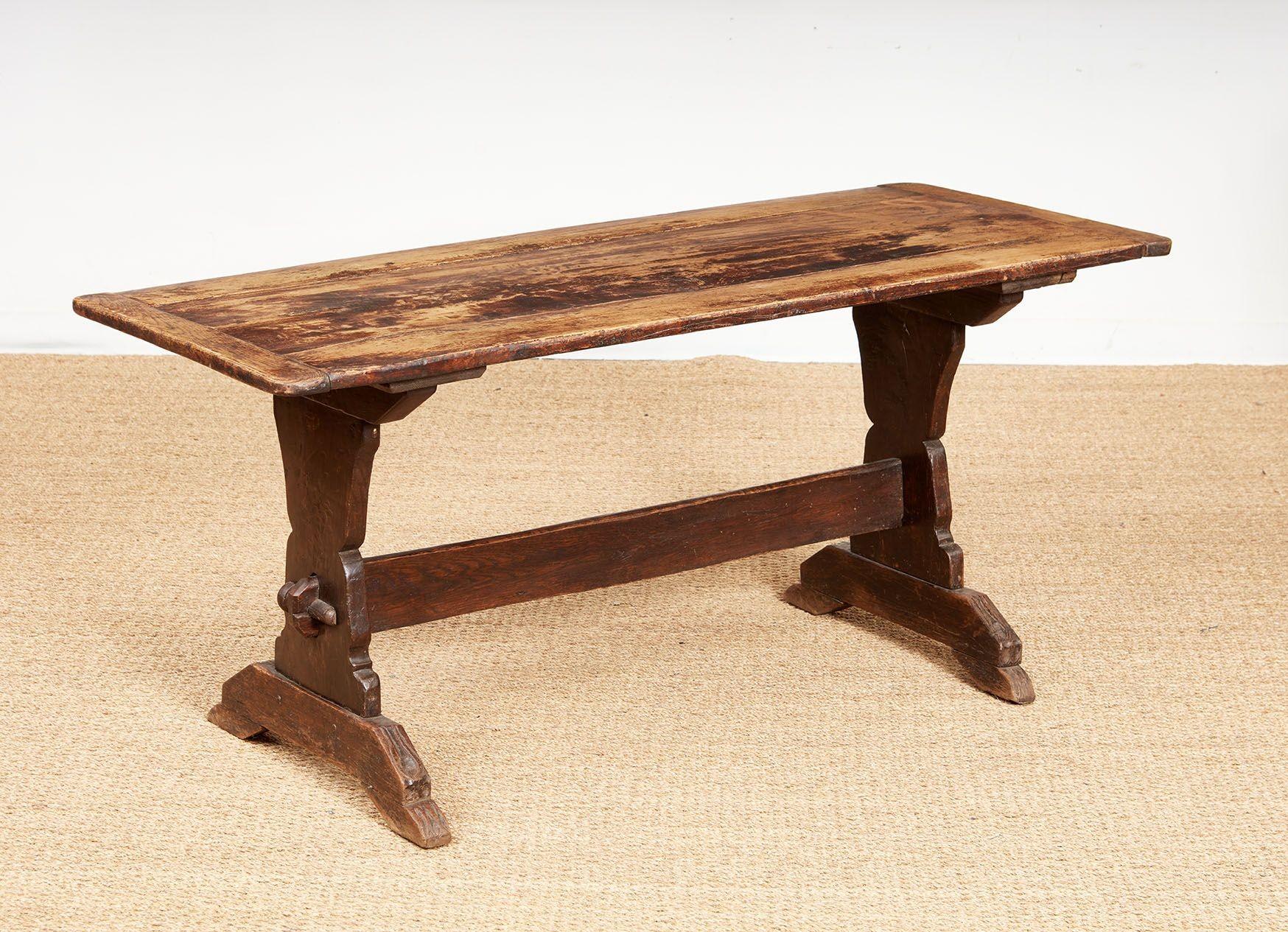 Vernacular Trestle Table For Sale 3
