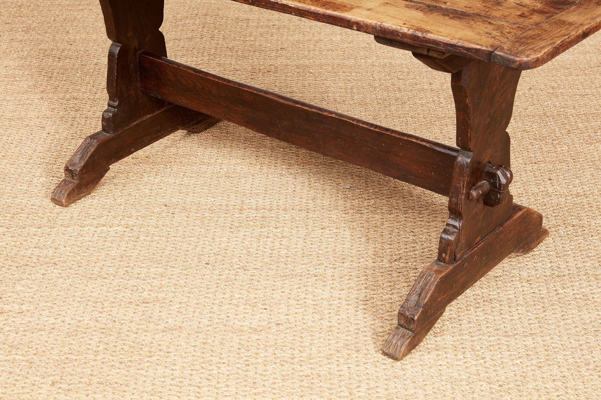 Vernacular Trestle Table For Sale 7