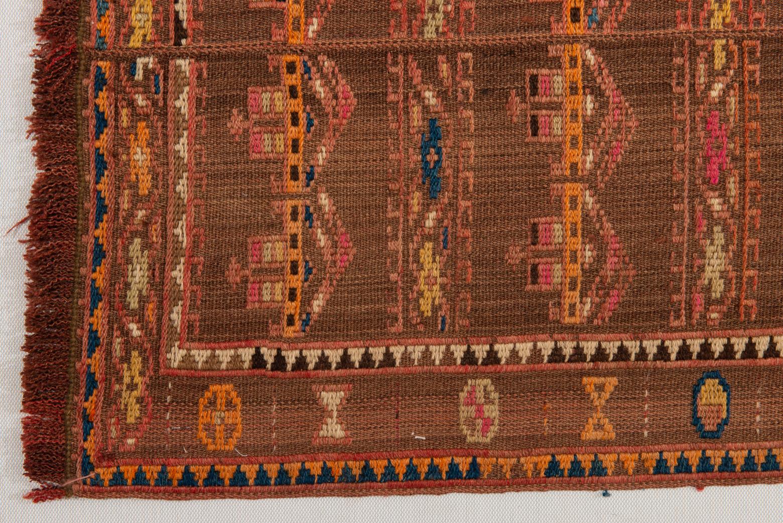 Wool Verneh Cicim Shahsavan, Rare Single Copy from Private Collection For Sale