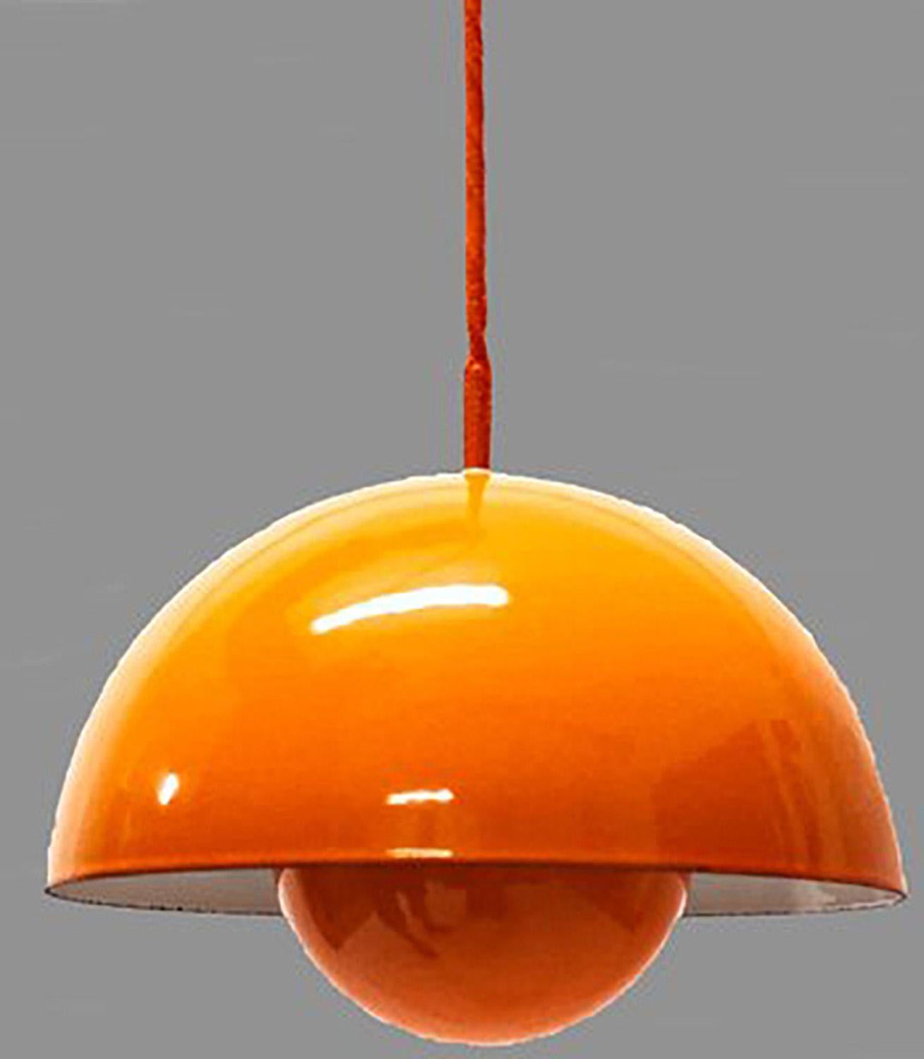 Danish Verner Panton 1´st. Flowerpot Pendant Light for Louis Poulsen, Denmark