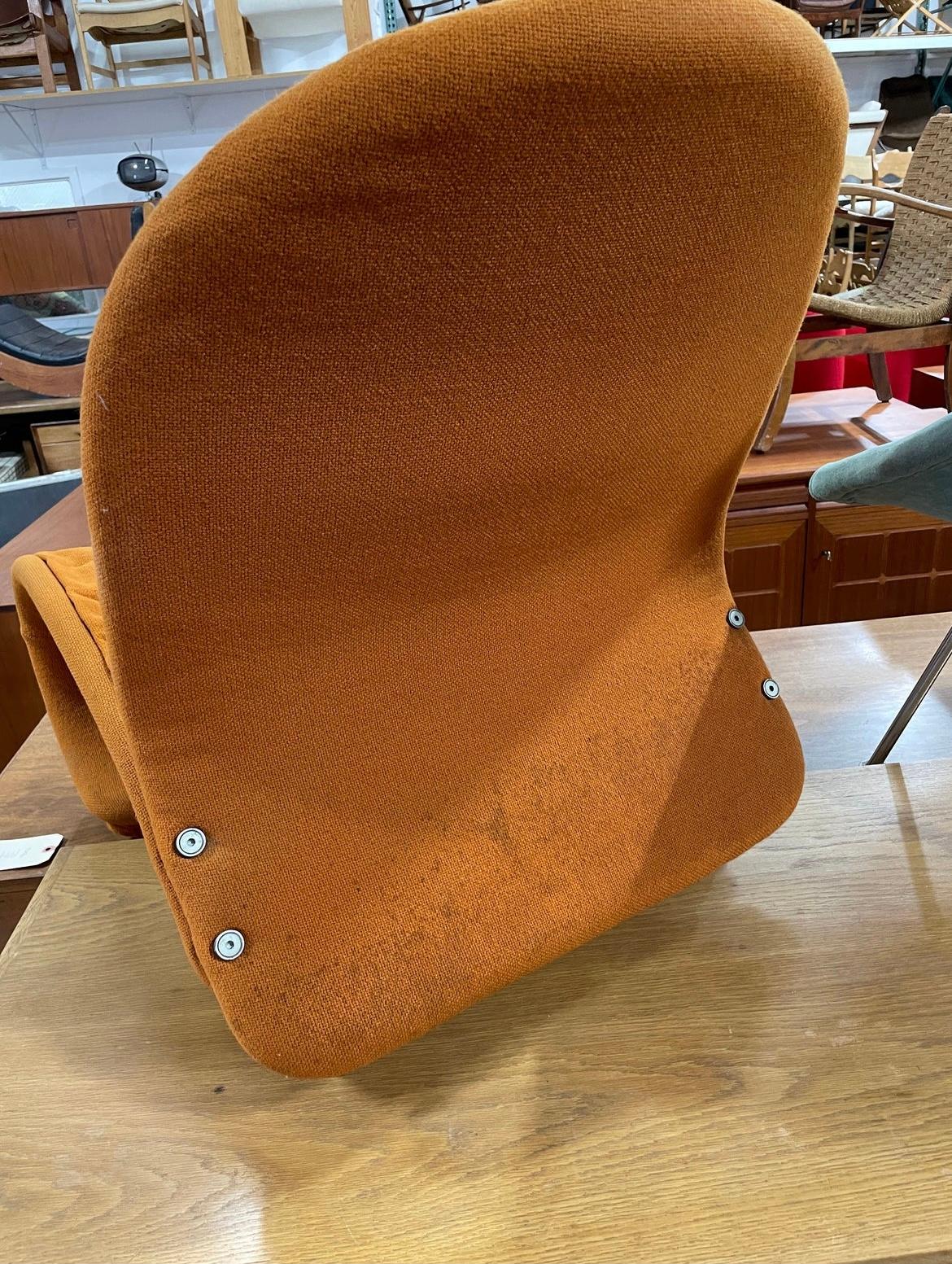 Late 20th Century Verner Panton 123 Model G Danish Modern Chair For Sale