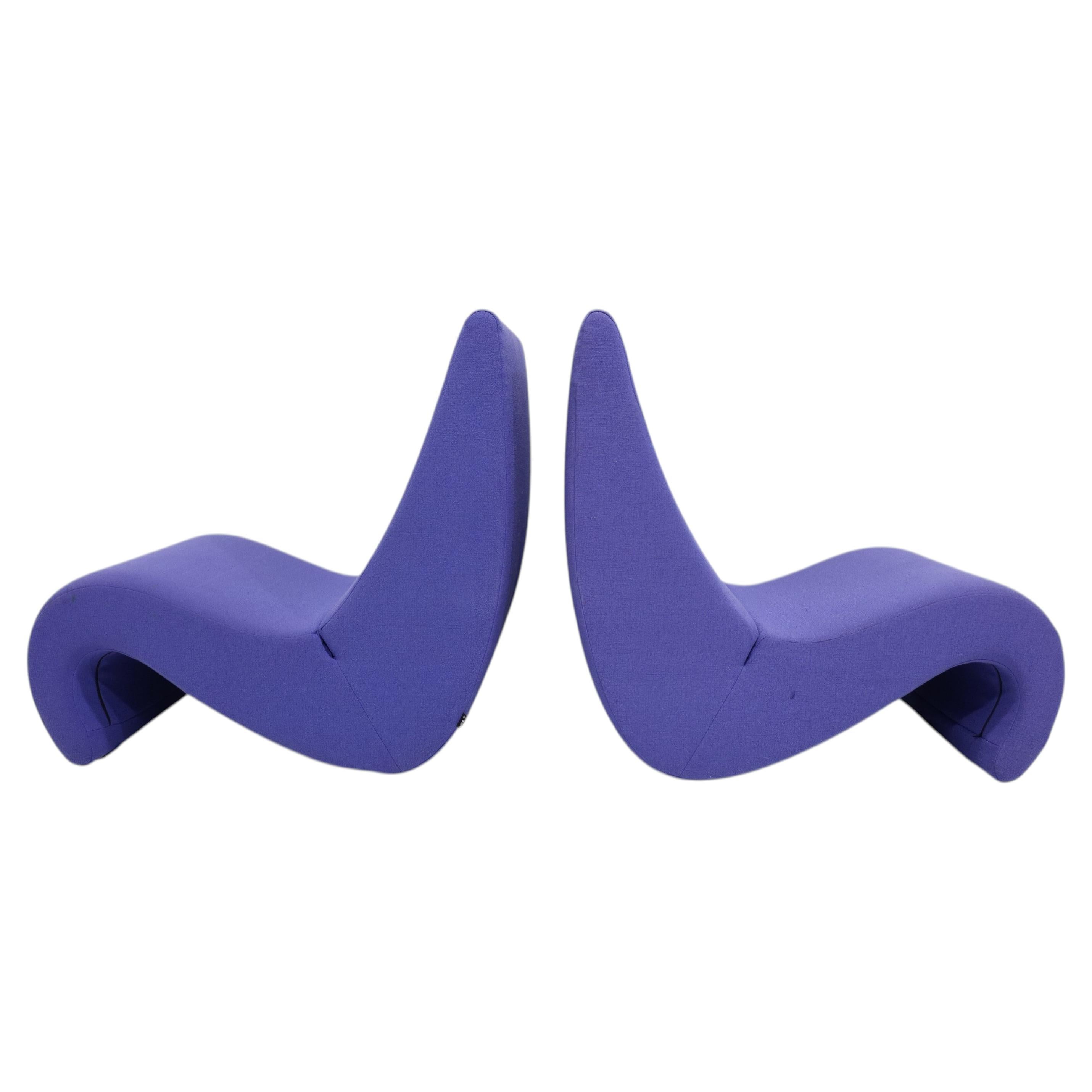 Verner Panton Amoebe Chair by Vitra For Sale