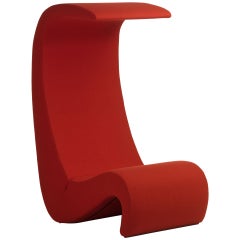 Verner Panton Amoebe Highback Chair in Foam by Vitra