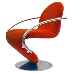 Verner Panton armchair System 1-2-3 Fritz Hansen, 1970s