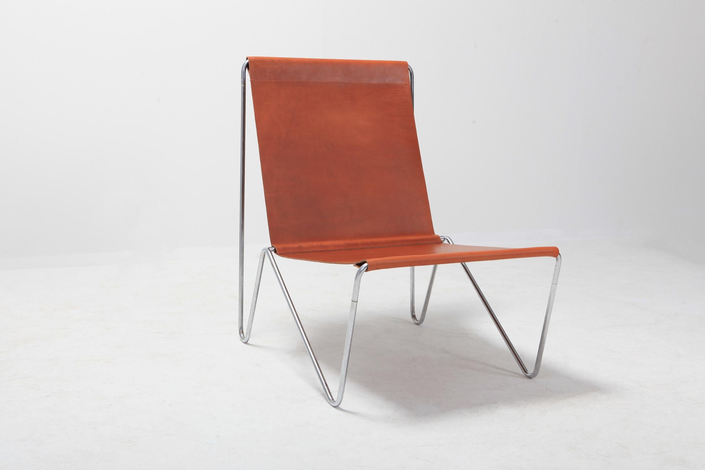 Verner Panton Bachelor Lounge Chair für Fritz Hansen (Stahl)