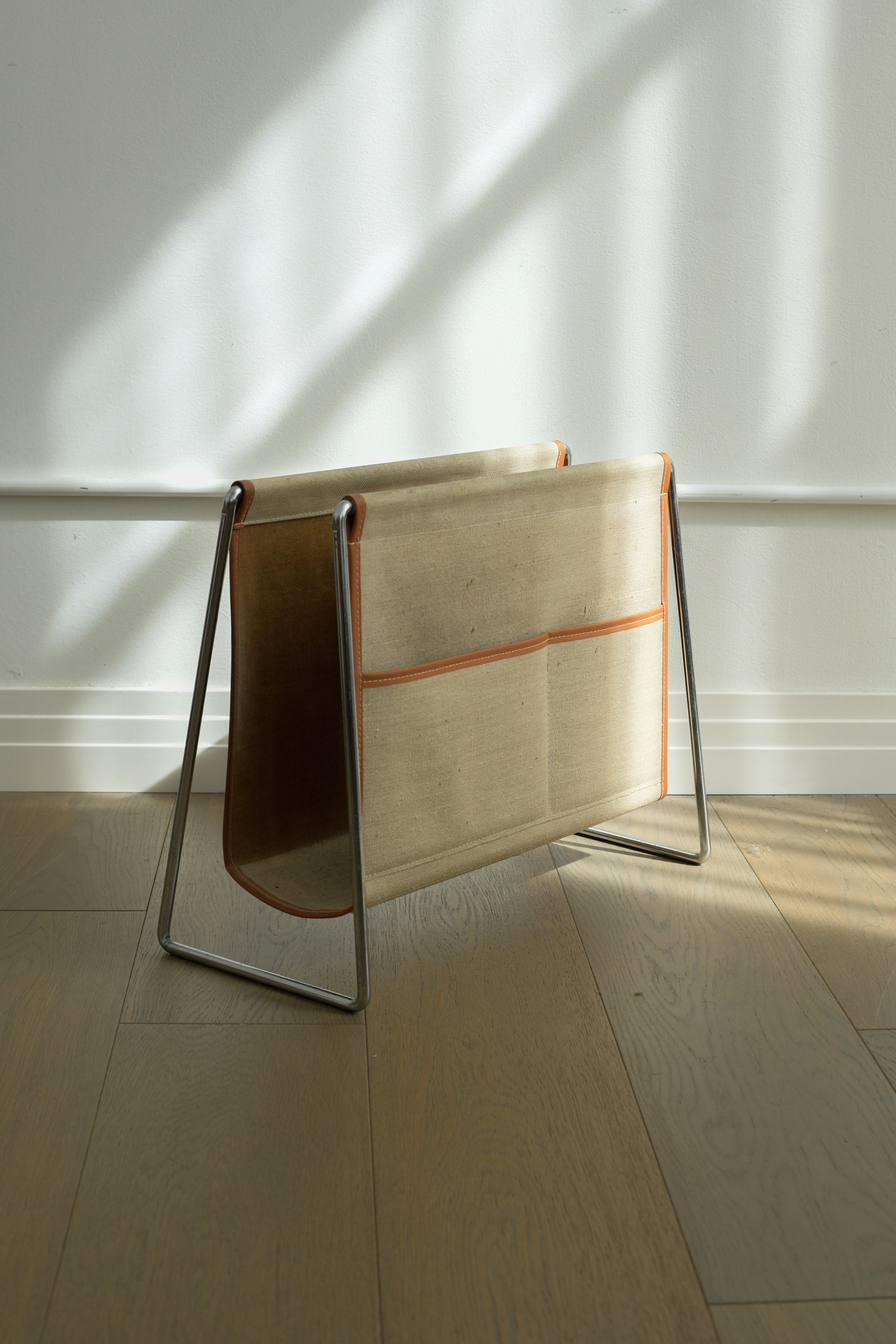 Danish Verner Panton Bachelor Magazine Rack for Fritz Hanzen For Sale