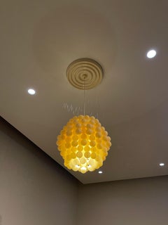 Verner Panton ‘Ball’ Chandelier for Lüber