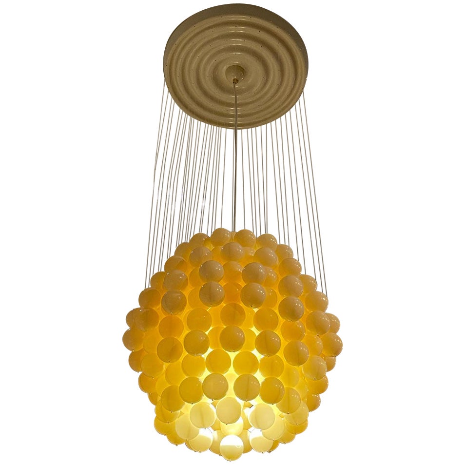 Verner Panton ‘Ball’ Chandelier for Lüber