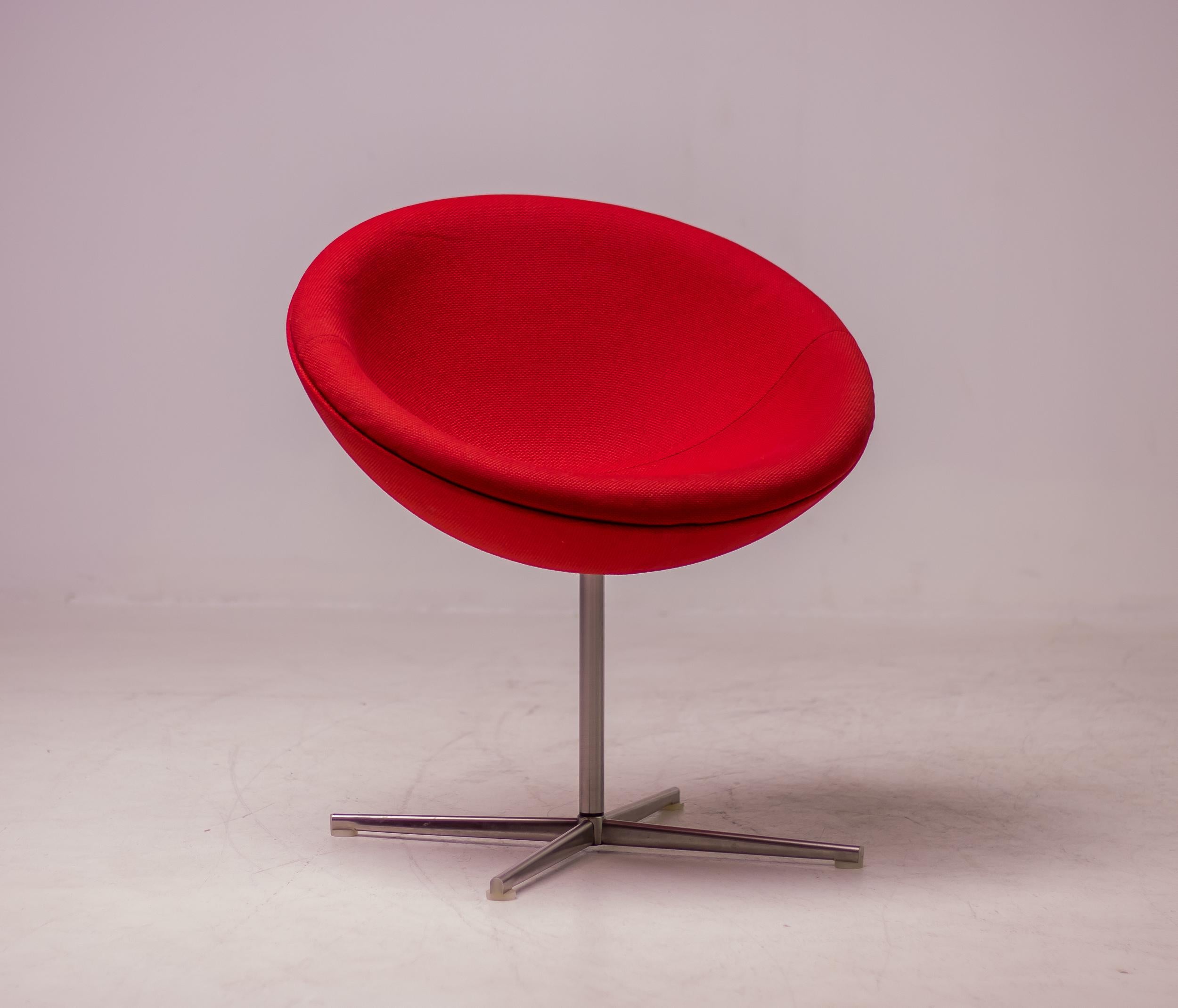 Stainless Steel Verner Panton C1 Chairs For Sale