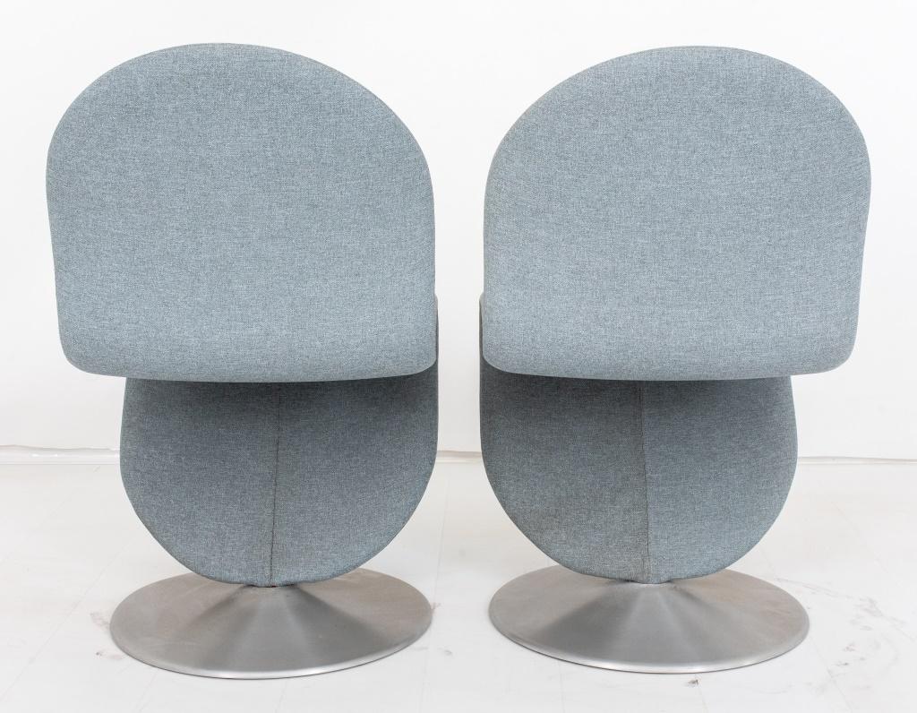 20th Century Verner Panton Chair a / System 123 Dining Chairs, 2