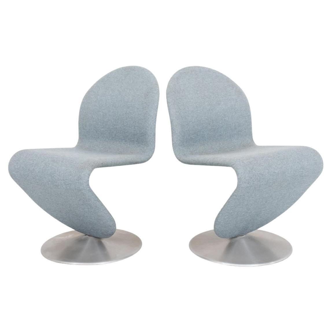 Verner Panton Chair a / System 123 Dining Chairs, 2
