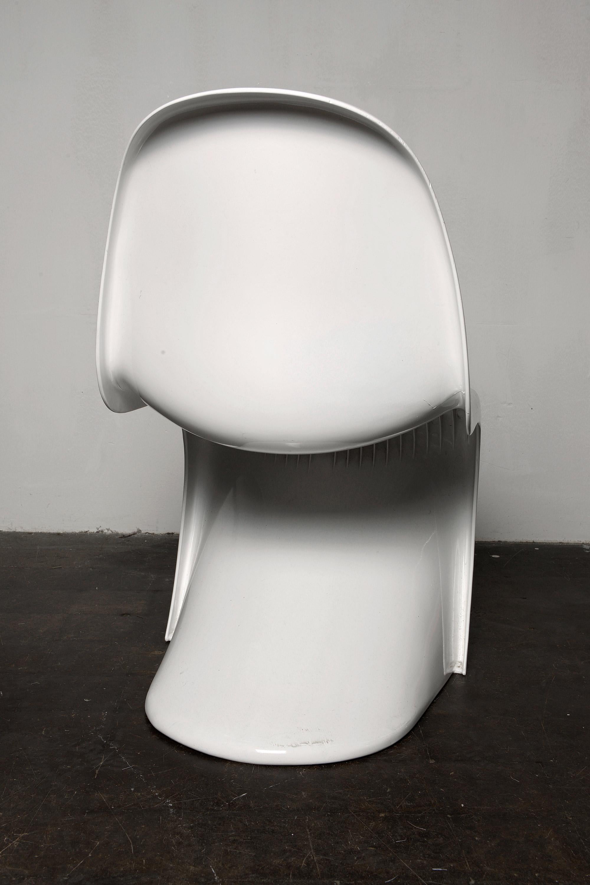 Verner Panton Chair, Fehlbaum Herman Miller im Zustand „Hervorragend“ im Angebot in Lugano, CH