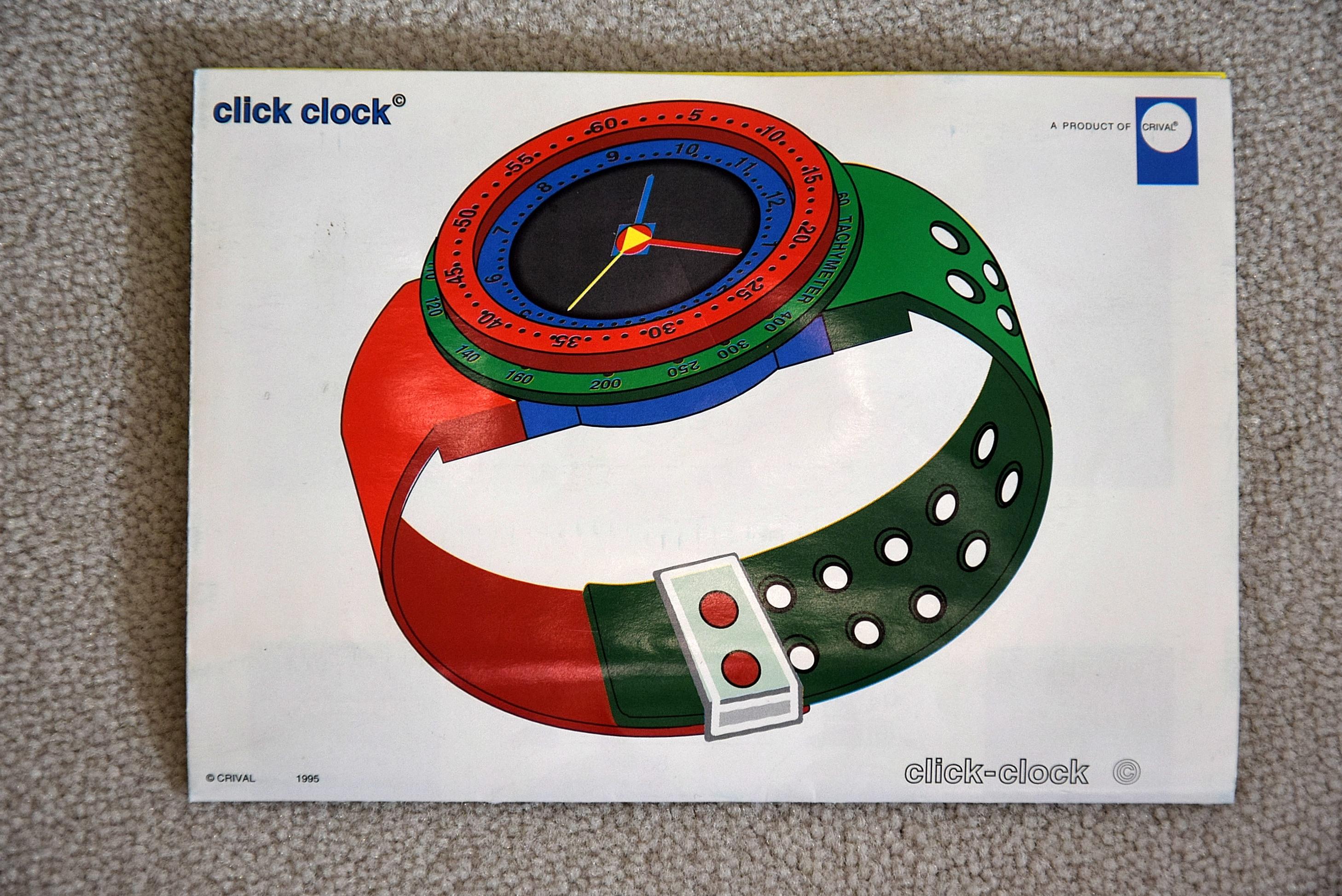 Klick-Uhruhr von Verner Panton, 1992 1