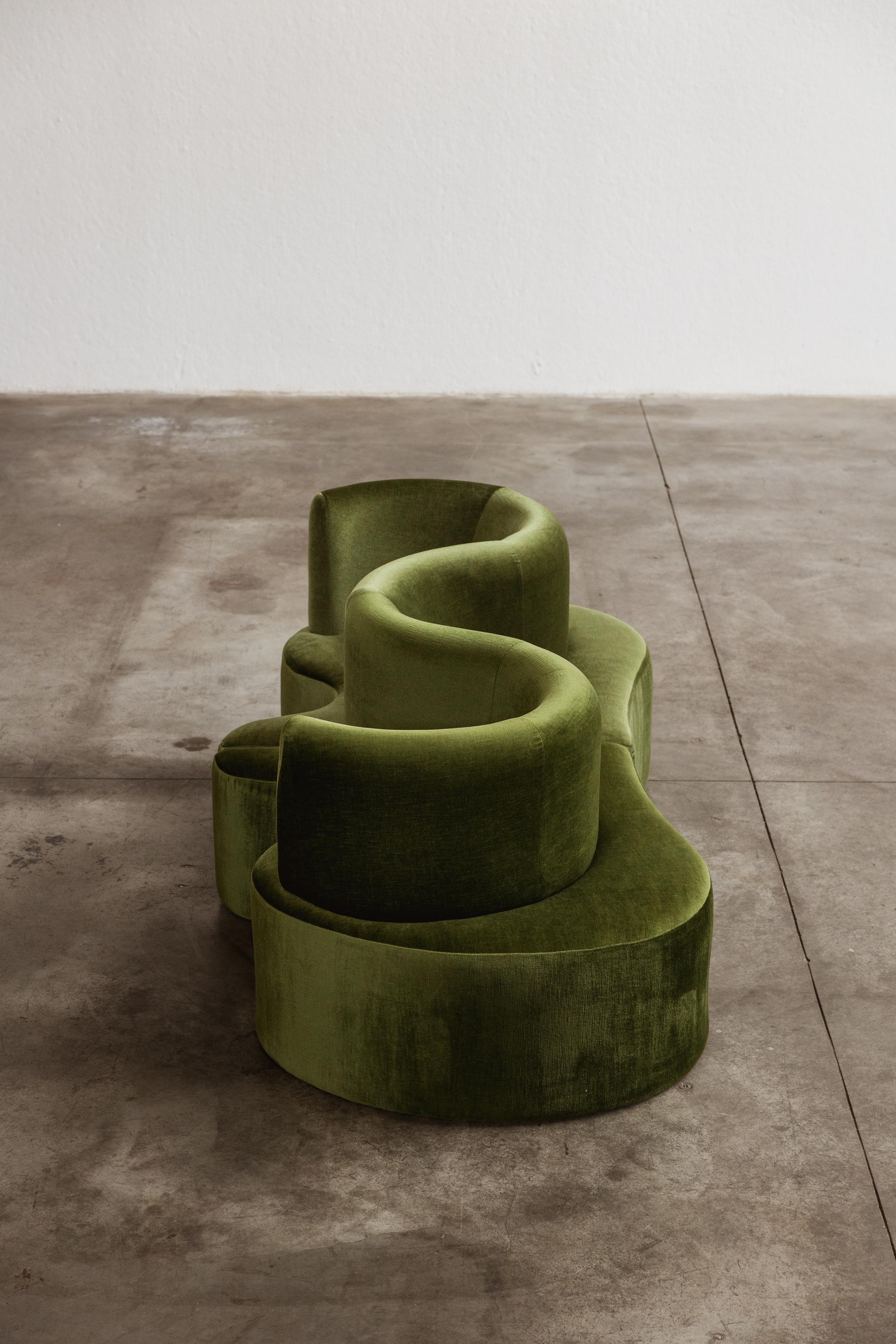 Verner Panton “Cloverleaf” Modular Sofa for Verpan, 1969 For Sale 3