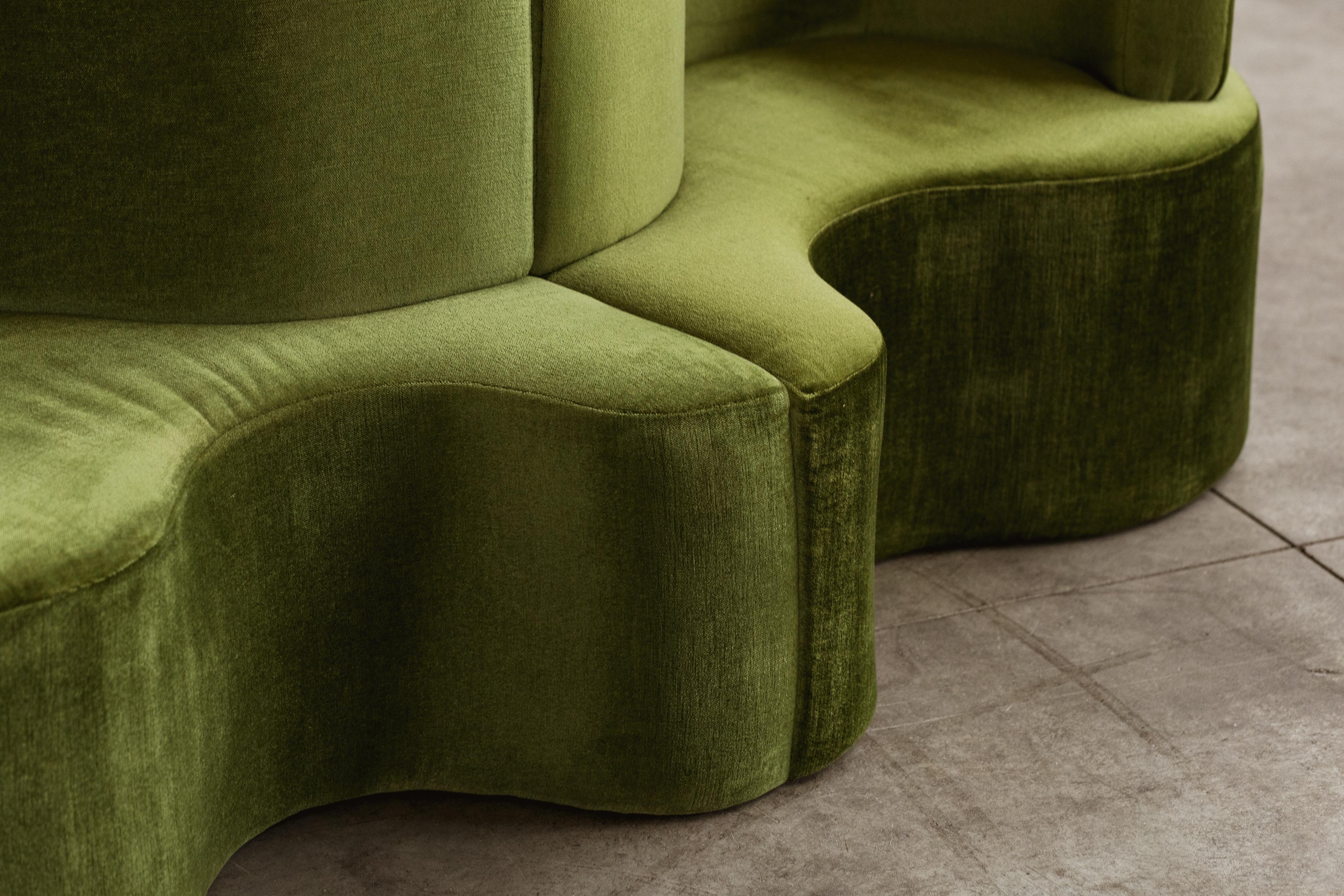 Verner Panton “Cloverleaf” Modular Sofa for Verpan, 1969 For Sale 5