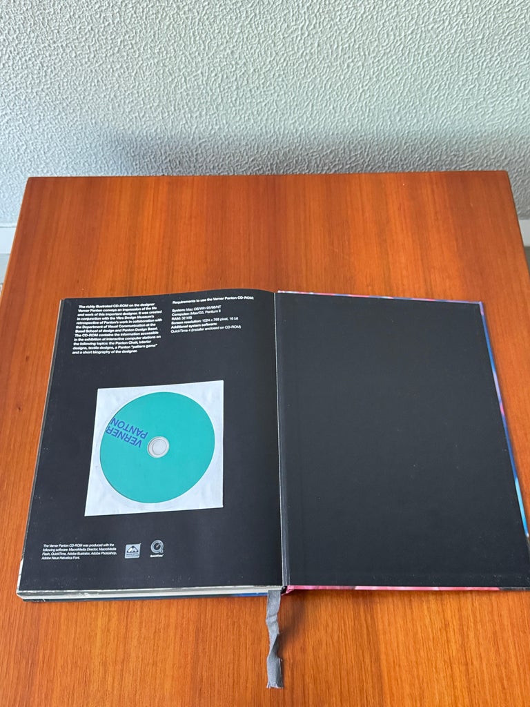 Verner Panton Collected Works Book Multicolor Hardcover Vitra