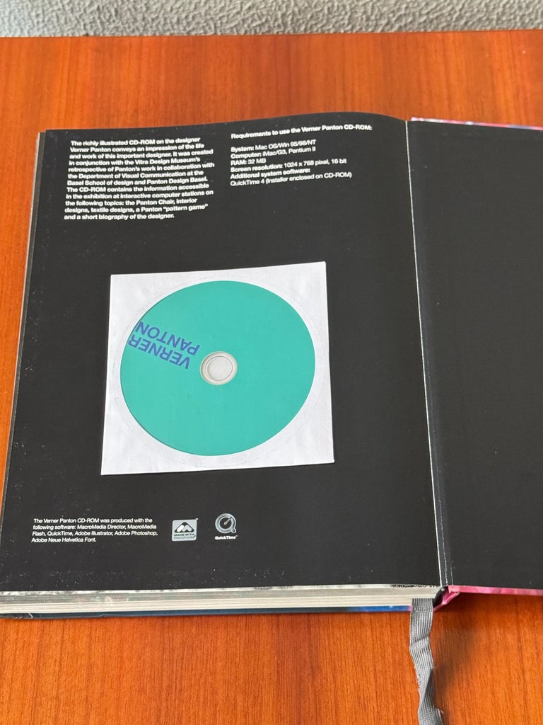 Verner Panton Collected Works Book Multicolor Hardcover Vitra