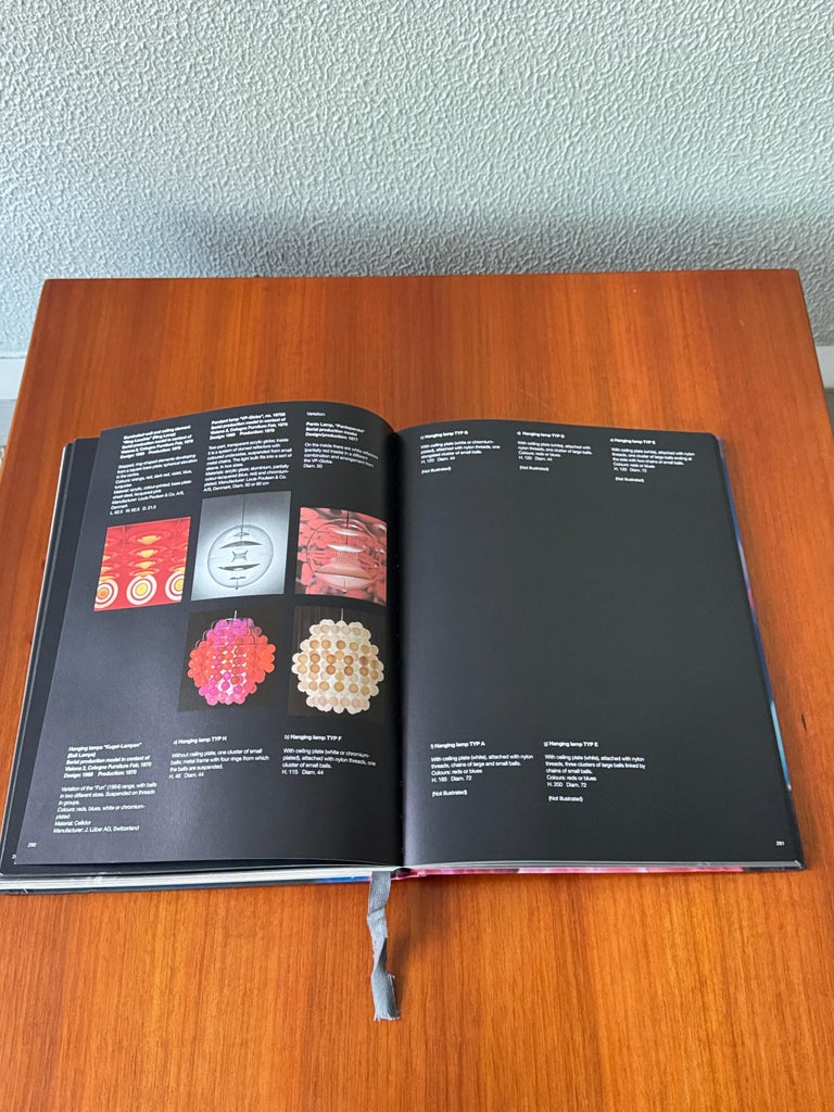 Verner Panton Collected Works Book Multicolor Hardcover Vitra