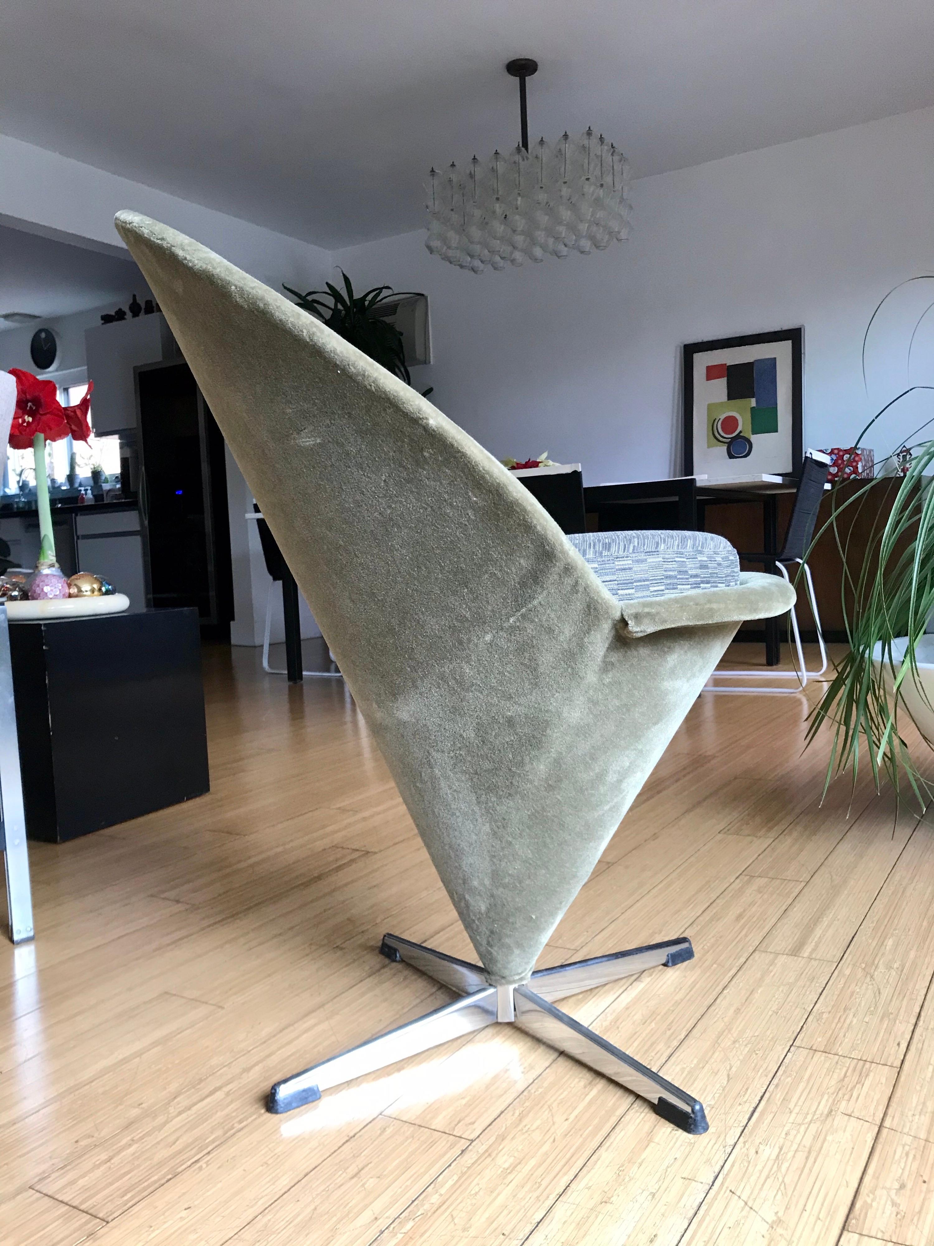 Verner Panton 'Cone' Chair, 1960's 4