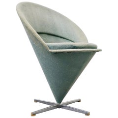 Vintage Verner Panton Cone Chair, First Edition