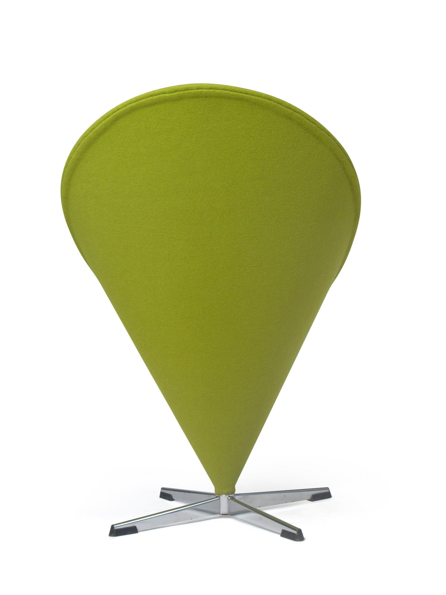 Verner Panton Cone Chair In Excellent Condition For Sale In Oakland, CA