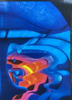 Verner Panton Cartel de la exposición Visiona 1970 Colonia