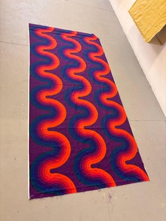 Tela de Verner Panton de 100" de largo