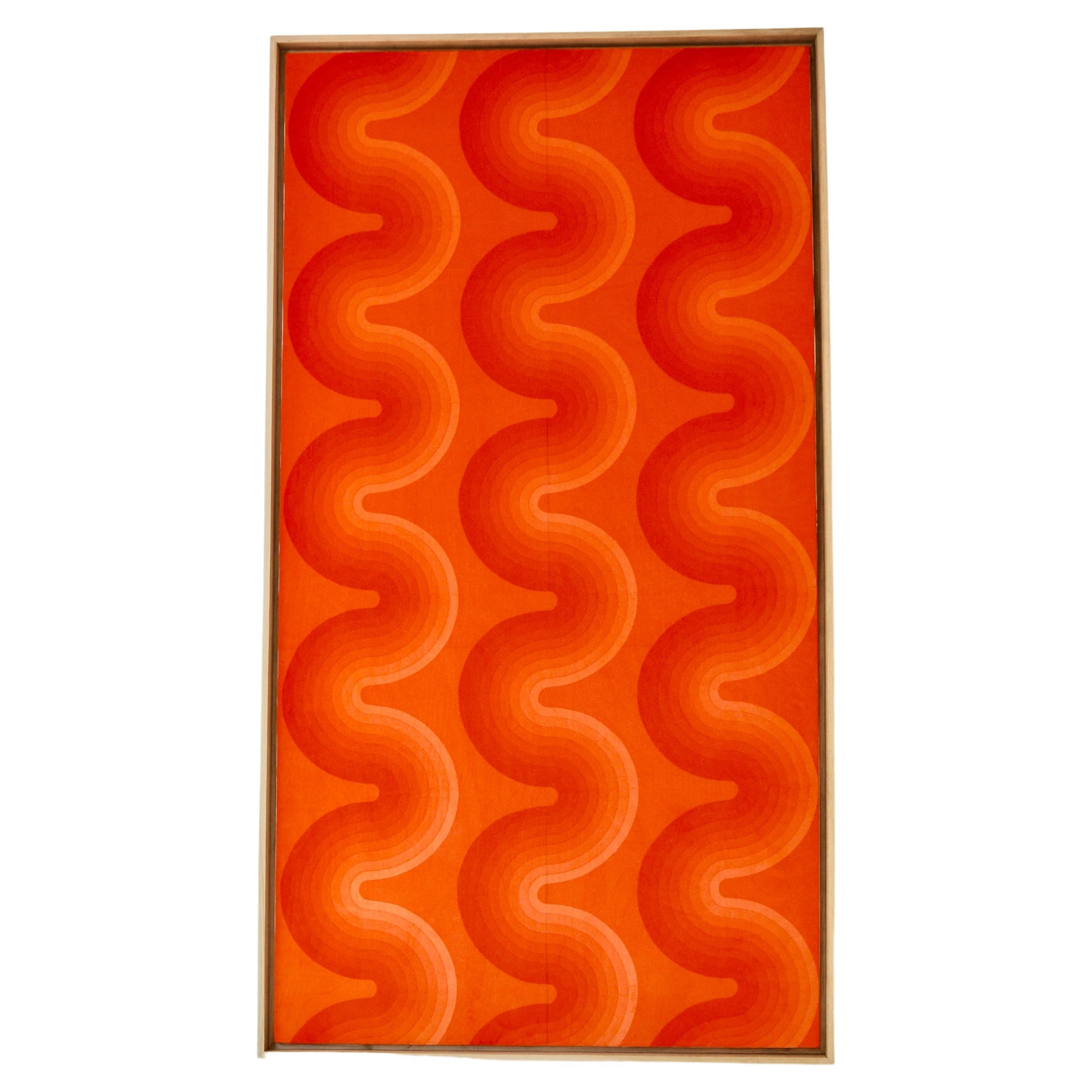 Fabric Board by Verner Panton for Mira Spectrum, 1970S For Sale