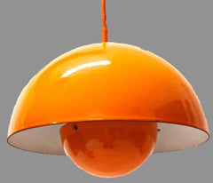 Verner Panton Flowerpot Pendant Light for Louis Poulsen, Denmark